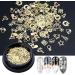 Xmas Design Ring Bell Elk Snowflake Spangles for Gel Paillettes Sequins for Nails Christmas Nail Decoration Gold Glitter Flakes Nails Sequins - Buy Online on GoSupps.com