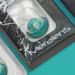 Meralens Anime Arc 3 Green Colored Contact Lenses | Crazy Fun Annual Lenses for Carnival Halloween & Cosplay | Free Lens Tank | Top Quality 0.0 Diopters - Buy Online on GoSupps.com