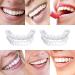 Giural Snap Veneers - 2 Pairs of Instant Upper & Lower False Teeth for Effortless Smile Transformation - Buy Online on GoSupps.com