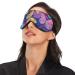 Haskirky Light Blocking Breathable Eye Mask | Adjustable for Men and Women | Ideal for Travel, Yoga, Meditation | Deep Sleep Comfort | Brightcolor Butte - Buy Online on GoSupps.com