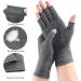 HugKou Arthritis Compression Gloves - 2 Pairs for Carpal Tunnel and Rheumatoid Arthritis Relief - Fingerless Compression Gloves for Women & Men (M) - Buy Online on GoSupps.com