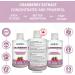 Liquid Cranberry Extract 500ml Concentrated Formula - for Urinary Tract Infections - Antioxidant - Sugar Free GMO-Free - Gluten Free - Vegan - Made in Canada - Buy Online on GoSupps.com