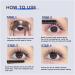 Arlio Iron Wand Mascara Vivavogue Lash 3D Curling Eyelash Iron Mascara Arlio Non-Smudging Mascara Waterproof Long Lasting Mascara Volume and Length (Black 2pcs) - Buy Online on GoSupps.com