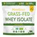 MariGold Grassfed Whey Isolate Protein Powder - Unflavored 2LB - Muscle Building & Recovery - 100% Pure Cold Processed Micro Filtered Non-GMO rBGH Free Soy Free Gluten Free Lactose Free