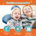 Buy Dinosaurs 4-Piece Kids Toothbrush Set - Travel Set with Cup Cap & Carry Bag - Fun & Functional Oral Care - Buy Online on GoSupps.com