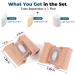 Toe Spacers Kit for Bunion Relief | Adjustable Toe Separators for Men & Women | Effective Hammer Toe & Overlapping Toe Corrector - Buy Online on GoSupps.com