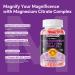 Magnesium Citrate Gummies 420mg for Adult - Dual Layer - w/10 Billion CFU - 5 Strains Probiotics & Calcium, D3, Biotin, Iron, B6, B12, Folate, Support for Bone, Nerve, Relaxation, Muscle - Vegan 60Cts - Buy Online on GoSupps.com