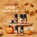 SoulOrigin Autumn Essential Oils Set Fragrance Oil Gift Set for Oil Diffusers for Home Soap Candle Making Scents 6x10ml - Pumpkin Spice Nutmeg Apple Pie Autumn Harvest Cinnamon and Maple Syrup - Buy Online on GoSupps.com