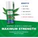Hemp Emu Roll On Gel - Organic Hemp & Emu Oil Muscle Rub for Back & Joint Pain Relief - Soothing Gel with Menthol Eucalyptus & Aloe Vera - Buy Online on GoSupps.com