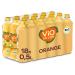 Vio Bio Limo Orange - vegan organic lemonade with fruity orange taste 20 % juice content - in environmentally friendly 100 % recyclable disposable (18 x 500 ml) Vio organic orange