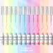 RARJSM Nail Art Gel Liner Set - 12 Pastel Colors - Thin Brush - Soak Off - DIY Nail Design - Spring Summer Collection - Buy Online on GoSupps.com