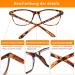 Cojwis 5 Pack Women s Reading Glasses with Blue Light Filter | Ultralight Spring Hinges 2.25x Magnification - 5 Color Mix - Buy Online on GoSupps.com