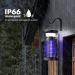 Uiage Bug Zapper - Solar & Rechargeable Mosquito Zapper - 4200V High Powered Electric Fly Trap - Waterproof Bug Killer Lantern for Camping, Patio, Yard, Home - Buy Online on GoSupps.com
