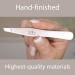 Zizzili Basics Slant Tip Tweezers - Surgical Grade Stainless Steel for Precision Eyebrow Shaping and Facial Hair Removal - Includes Protective Pouch - Ideal Tweezer for Men and Women Silver - Buy Online on GoSupps.com