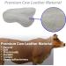 Wotermly 2 Pairs Cow Leather Heel Grips - Grey Heel Pads for Loose Women's Shoes - Buy Online on GoSupps.com