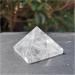 Natural Crystal Rough 40mm Natural Clear Quartz Crystal Stone Transparent Crystal Pyramid dingchi - Buy Online on GoSupps.com