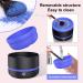 Electric Makeup Brush Cleaner with Silica Gel Mat Bowl - Small, Easy to Clean, Type-C, Automatic 5V 1A - Beauty Brush Cleaner Machine Tools (Blue) - Buy Online on GoSupps.com