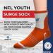NFL Miami Dolphins Youth Quarter Length Surge Socks - Orange, One Size - Buy Online on GoSupps.com