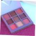 Healvian 3pcs 9 Women Eye Shadow Eyeshadow Makeup Palette Metallic Eye Shadow Palettes Purple - Buy Online on GoSupps.com