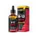 Peak Body Liquid Vitamin B12 Drops (Methylcobalamin) Active Bioavailable Form for Energy Metabolism Support Sublingual Formula