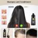 400ml Black Hair Shampoo: Herbal Hair Color Dye for Men and Women - Semi-Permanent, Gentle Formula for Smooth, Shiny Results - Buy Online on GoSupps.com