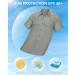 Men's UPF 50+ UV Short Sleeve Hiking Fishing Shirt - Quick Dry Cooling PFG Sun Protection for Travel - Gray Green XX-Large - Buy Online on GoSupps.com