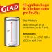 GLAD Tall Quick-Tie Trash Bags - 13 Gallon White, 80 Count - Buy Now - Buy Online on GoSupps.com