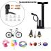 VIMILOLO Portable Bike Pump - High Pressure Bicycle Floor Pump with Presta and Schrader Valves - 160Psi Max - Buy Online on GoSupps.com