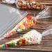 200 Pieces Plastic Triangle Bags with Twist Ties BetterJonny 7.1 * 14.6inch Clear Cone Bag Cello Cellophane Bags Transparent Party Treat Sweets Bags for Wedding Candy Flowers Snacks Cookies 18*37cm - Buy Online on GoSupps.com