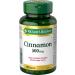 Nature's Bounty Cinnamon 500mg Pills and Herbal Health Supplement Helps Maintain Blood Sugar Levels 100 Capsules & Chromium Supplement Helps Metabolize Carbohydrates and Fats 200mcg 100 Tablets - Buy Online on GoSupps.com