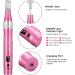 TBPHP Dermapen M1 Upgraded Electric Wireless Beauty Pen LCD Screen with 12 Replacement Cartridges - Pink - Buy Online on GoSupps.com