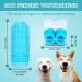 Dog Finger Toothbrush 2 Pack Silicone Dog Toothbrush for Dog Dental Care Upgrade Full-Surrounded Bristles Dog Tooth Brush with Storage Case Easy Dog Teeth Cleaning (Blue) 1 count (Pack of 2) Blue - Buy Online on GoSupps.com