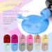 SPTHTHHPY Gel Nail Polish Starter Kit 12 Colours Gel Nail Polish and 120ML Nail Polish Remover with 120W Nail Lamp Glossy & Matte Top and Base Coat Manicure Tools for Beginner Beach Vacation - Buy Online on GoSupps.com