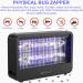 Electric Bug Zapper - 3500V Double-Sided Grid, 2-14H Timer, Remote Control - Indoor & Outdoor Insect Killer with UV Light for Patio & Home - Includes 2 Extra Bulbs - Buy Online on GoSupps.com