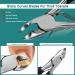 Toenail Clippers for Thick & Ingrown Nails | Large Set for Seniors & Men - Best Quality & Easy Use - Buy Online on GoSupps.com