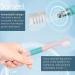 Samseel Sonic Electric Toothbrush - 2-Pack (White and Pink) | Lasts 90 Days | Portable Mini Design | Waterproof | Daily Oral Care for Business Travel and Holidays - Buy Online on GoSupps.com