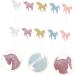 Artibetter 10pcs Unicorn Plugin Glitter Rainbow Cupcake Toppers Sequin Cupcake Toppers Cupcake Topper Sticks Dessert Letter Topper Dessert Picks Party Dessert Rabbit Head Cloth Baby Paper Cup - Buy Online on GoSupps.com