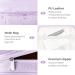 Cute Pill Organizer 3 Times a Day - Large 7 Day Pill Box for Women Portable Purple Case with Bag for Vitamins & Medications - Buy Online on GoSupps.com