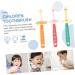 BUIFULSIC 3ST Silicone Baby Toothbrush - Safe Oral Care for Infants | Nano Material Teeth Cleaning Brush - Buy Online on GoSupps.com