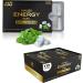 Dialed Energy Caffeine Gum (112 Pieces) | 50mg Caffeine | Sugar Free & Aspartame Free Gum with L-theanine + Taurine + Vitamin B12 + B6 | Nootropic Energy & Focus Supplement - Xylitol Gum | (Cool Mint)