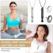 DMNQ 4-Piece Breathing Half Chain Set | Smoke Cessation Aids - 2PC Spinning Ring & 2PC Smoke Chains | Anxiety Relief & Relaxation Tools (Steel Color Black) - Buy Online on GoSupps.com