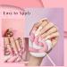 Beetles Gel Nail Polish Kit: 6 Pink Confetti Collection Nude Glitter Pastel Colors | Spring/Summer Manicure Set - Buy Online on GoSupps.com