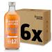 Kloster Kitchen Organic Ginger Shot Fruit for Kids 12 Shots of 6 x 360 ml with ginger pieces vegan glass bottle no additives (incl. 1.50 deposit)