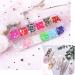 Kalolary 3D Butterfly Nail Art Glitter Sequins - Colorful Holographic Foil Debris for Women's Nail Decoration - Buy Online on GoSupps.com
