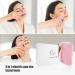 Electric Gua Sha 4-in-1 Anti-Aging Face Massager & Firming Tool - Pink - Buy Online on GoSupps.com