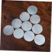 Housoutil 100pcs Stickers Metal Makeup Eyeshadow Palette Eyeshadow Tin Iron Plates Eye Shadow Tool Make up - Buy Online on GoSupps.com
