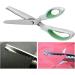 JISTL Green Pinking Shears - Crafts Zig Zag Sewing Scissors with Comfort Grips - Buy Online on GoSupps.com