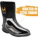 Hunthor Men's Rubber Boots with Steel Shank - 6mm Neoprene Insulated, Waterproof Work Boots for Hunting, Gardening, Farming, Fishing - Size 9 - Buy Online on GoSupps.com