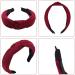 Ondder Knotted Headbands for Women 10 Pack - Fashionable Solid Color Wide Headbands for Thin Thick Hair - Top Knot Cute Assorted Headbands - Turban Hairbands - Buy Online on GoSupps.com