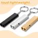Aluminum Safety Whistle with Lanyard - Loud Double-Tube Survival Whistle for Outdoor Activities - 10 Pack Multicolor Whistles - Buy Online on GoSupps.com